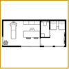 UNIT 21M&sup2; - MODEL 01.02 - KANTOOR