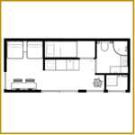 UNIT 21M&sup2; - MODEL 01.03 - WONING