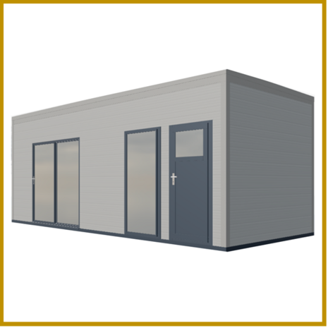 UNIT 21M&sup2; - MODEL 01.02 - KANTOOR