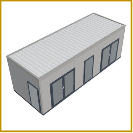 UNIT 24M&sup2; - MODEL 01.02 - KANTOOR