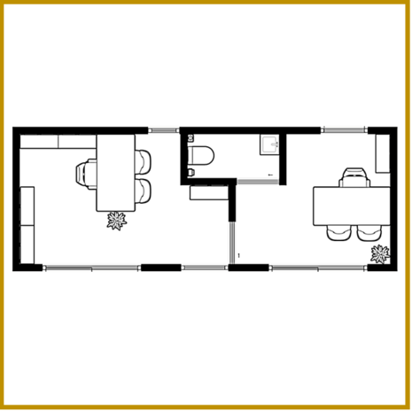 UNIT 24M&sup2; - MODEL 01.02 - KANTOOR