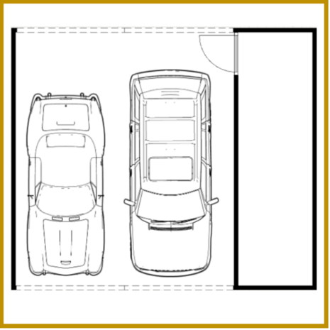 UNIT 42M&sup2; - MODEL 01.02 - CARPORT + BERGING