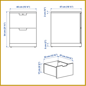 ZITBANK 02 - B40XD47XH54 CM