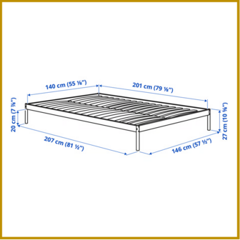 BED 14 - 140 X 200 CM