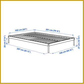 BED 20 - 160 X 200 CM