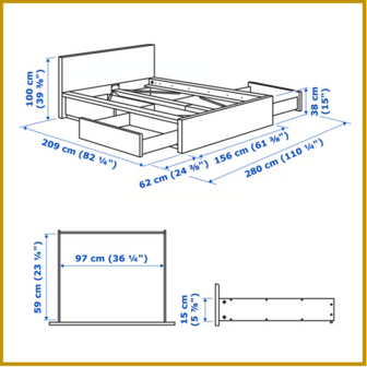 BED 15 - 140 X 200 CM