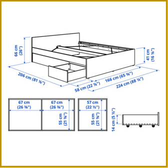 BED 22 - 160 X 200 CM