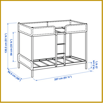 BED 10 - 90 X 200 CM