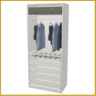DRESSINGKAST - B100XD58XL236
