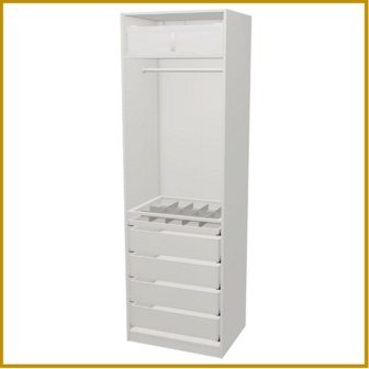 DRESSINGKAST - B75XD58XL236