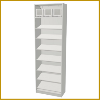 SCHOENENKAST 02 - B75XD35 CM