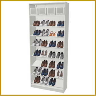 SCHOENENKAST 03 - B100XD35 CM