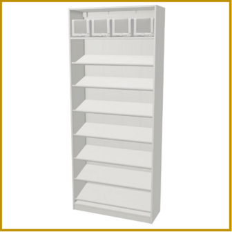 SCHOENENKAST 03 - B100XD35 CM