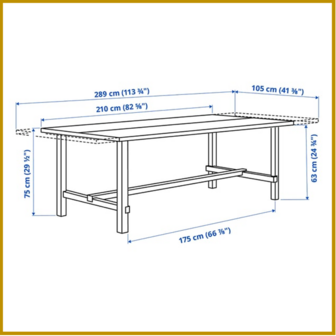TAFEL 15 - B105XL210/289XH75