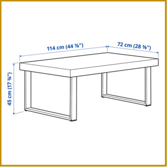 SALONTAFEL 03 - B72XL114XH45