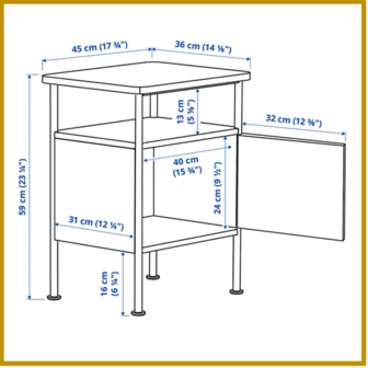 BIJZET-/NACHTTAFEL 01