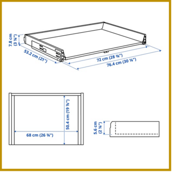 LADE 08 - B80 X D60 - LAAG