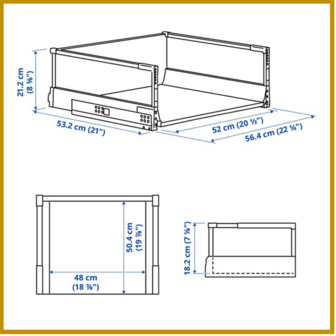 LADE 19 - B60 X D60 - HOOG