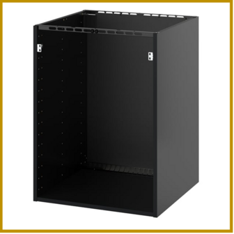 ONDERKAST 08 - B60 X D60 X H80 CM - KOOKPLAAT / SPOELBAK