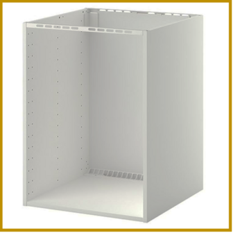 ONDERKAST 08 - B60 X D60 X H80 CM - KOOKPLAAT / SPOELBAK