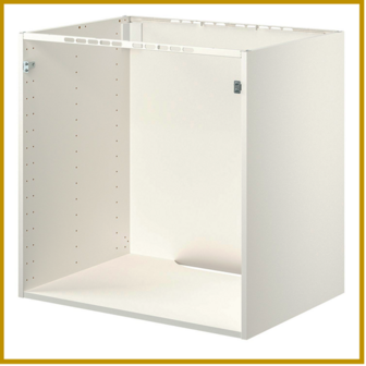 ONDERKAST 11 - B80 X D60 X H80 CM - KOOKPLAAT / SPOELBAK