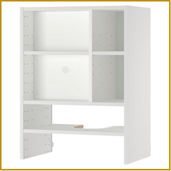 BOVENKAST 20 - B60 X D37 X H80 CM - AFZUIGKAP