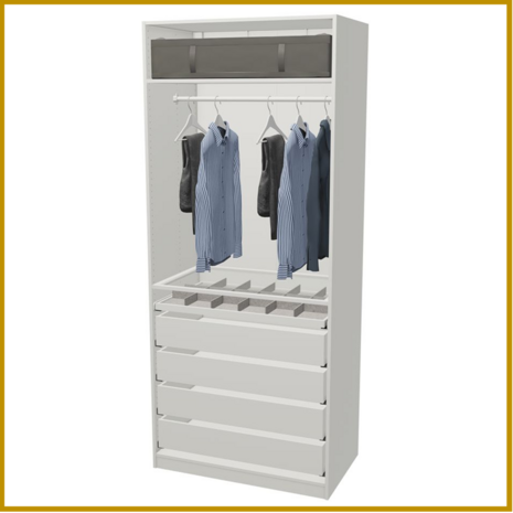 DRESSINGKAST - B100XD58XL236