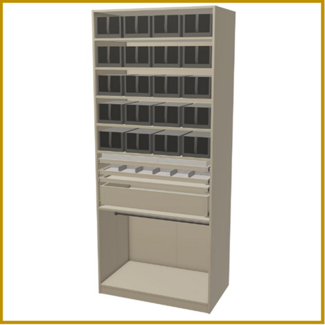SCHOENENKAST 06 - B100XD58 CM
