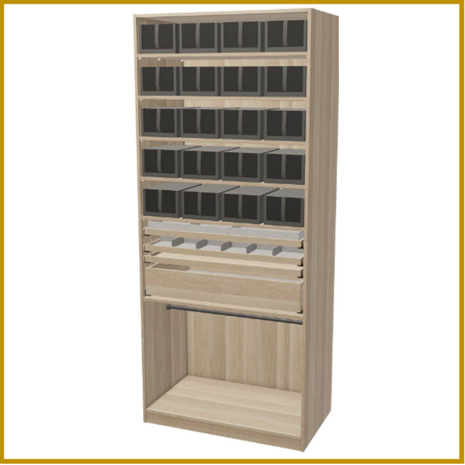 SCHOENENKAST 06 - B100XD58 CM