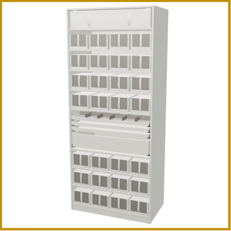 SCHOENENKAST 09 - B100XD58 CM