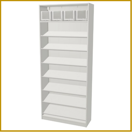 SCHOENENKAST 03 - B100XD35 CM