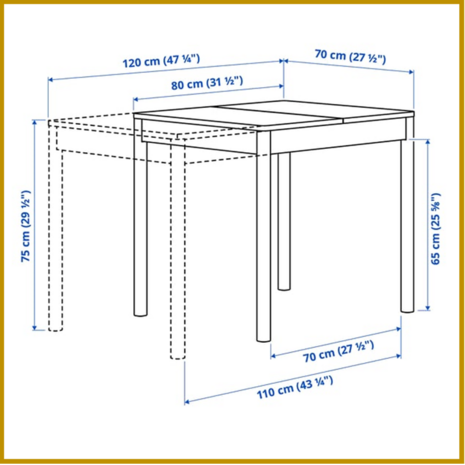 TAFEL 03 - B70XL80/120XH75