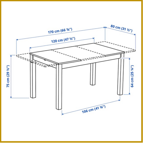 TAFEL 05 - B80XL120/170XH75