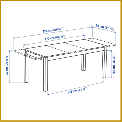 TAFEL 06 - B80XL170/220XH75
