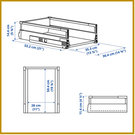 LADE 10 - B40 X D60 - MIDDEL