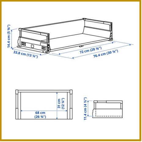 LADE 13 - B80 X D37 - MIDDEL