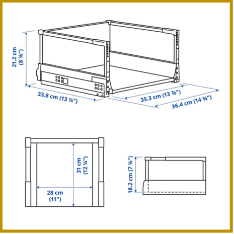 LADE 15 - B40 X D37 - HOOG