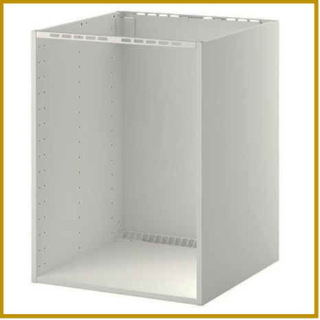 ONDERKAST 08 - B60 X D60 X H80 CM - KOOKPLAAT / SPOELBAK