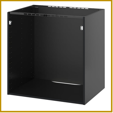 ONDERKAST 11 - B80 X D60 X H80 CM - KOOKPLAAT / SPOELBAK