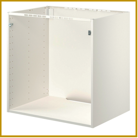 ONDERKAST 11 - B80 X D60 X H80 CM - KOOKPLAAT / SPOELBAK