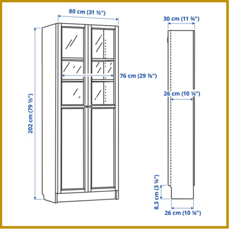 KAST 06 - B80XD30XH202 CM