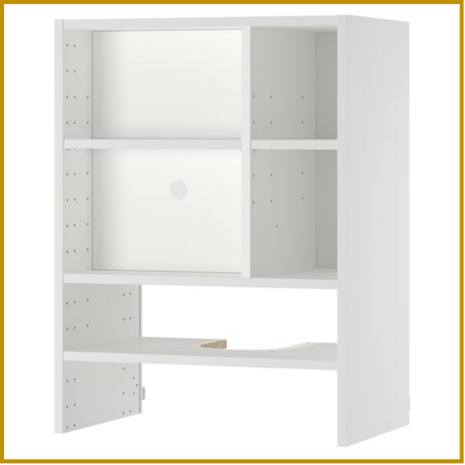BOVENKAST 20 - B60 X D37 X H80 CM - AFZUIGKAP