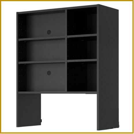 BOVENKAST 24 - B80 X D37 X H100 CM - AFZUIGKAP